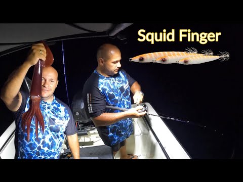 Squid Fishing with the new 