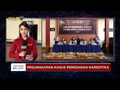 PRESISI UPDATE: LIVE REPORT - POLRESTRO JAKARTA PUSAT UNGKAP PEREDARAN NARKOTIKA 15/09/25 (14.00)