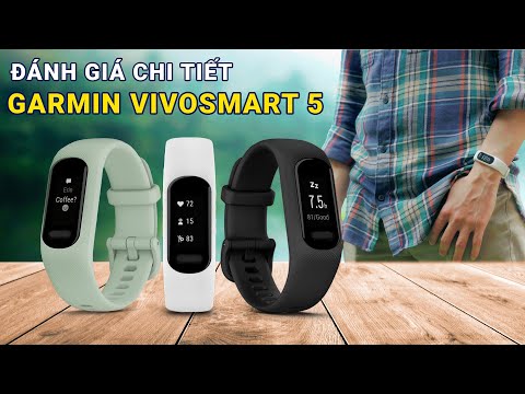 Garmin Vivosmart 5 | Nhỏ Gọn, Đơn Giản mà có võ