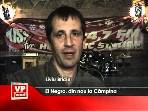 El Negro, din nou la Câmpina