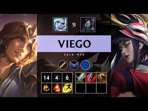 Viego Mid vs Akali: Godlike - EUW Diamond Patch 25.S1.1