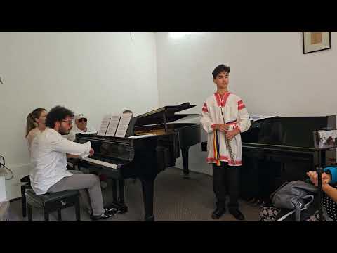 Petre Elinescu - Scena Pastorală Română, la pian: Cătălin Răducanu