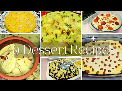 Eid Special 2025 Dawat Dessert Recipes |  How to Make different desserts at home @FlavoursbyMehreen