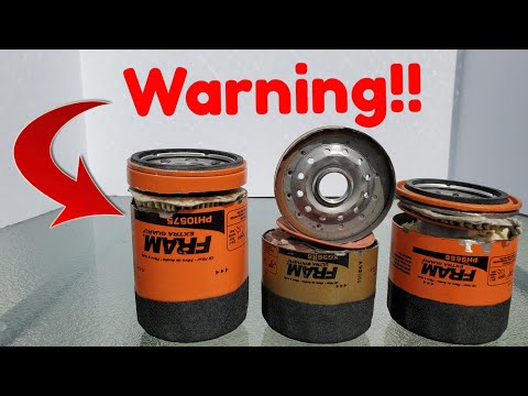 Fram oil filters big mistake or myth?