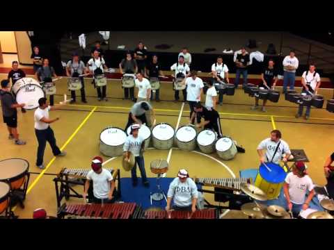 UMass Drumline 2011: Big Noise Winnetka - Bass Feature - PASIC 2011 Rehearsal