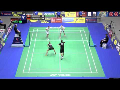 SF XD: Pedersen & Fischer Nielsen VS Schwenger & Nelte (2015 European Mixed Team Championships)