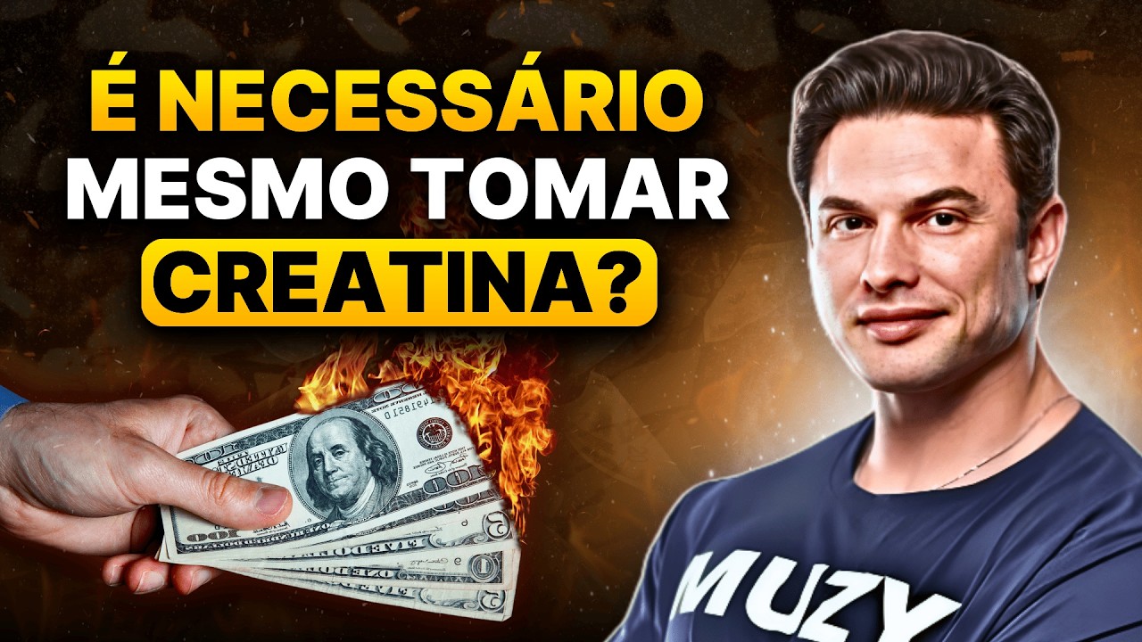 Vale a Pena Gastar com CREATINA? Descubra A VERDADE! | Muzy Explica
