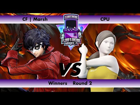 Flynn's Arcade 087 Winners Round 2 - CF | Marsh (Joker) VS CPU (Wii Fit Trainer) SSBU Tournament
