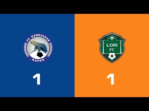 Gandzasar - Lori 1:1, Armenian Premier League 2018/19, Week 35