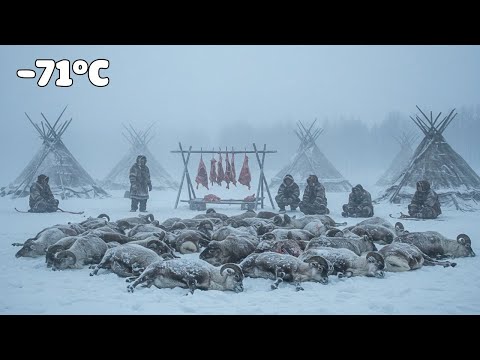 Surviving Siberia: Yakutia Hunters Capture 5,000kg of Snow Sheep