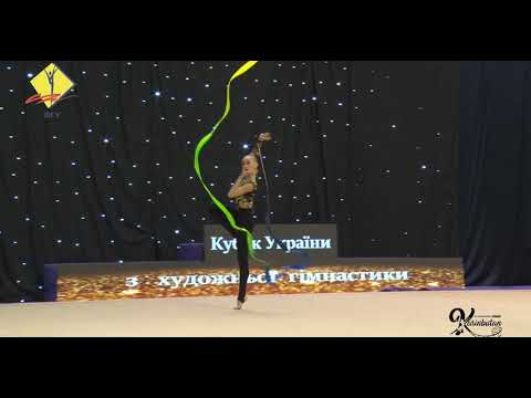 Viktoriia Onopriienko Ribbon АА 24,650 - Ukrainian Cup 2021