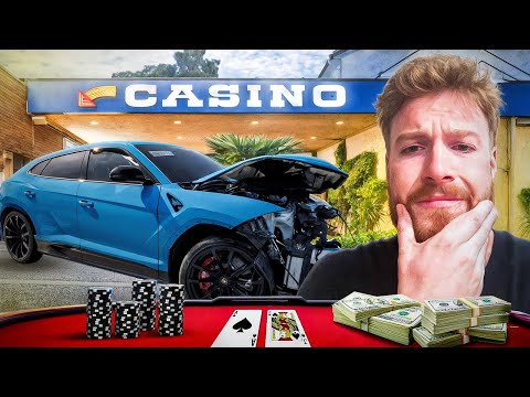 My CRAZIEST Blackjack Session TO PAY FOR MY CRASHED $250,000 Lamborghini Damage!