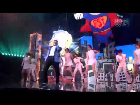 [Live HD 720p] 120715 - PSY - Gangnam style (Comeback stage) - Inkigayo