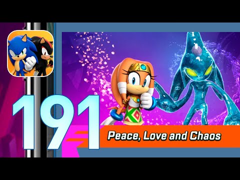 Sonic Forces: Gameplay Walkthrough Part 191 - Peace, Love and Chaos! (iOS, Android)
