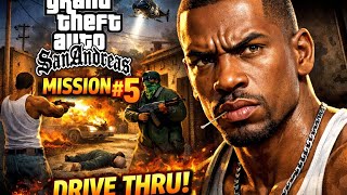 Drive-Thru Mission 🔥 GTA SA Mission 5 Full Gameplay (Hindi
