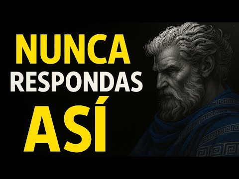 El 99% de las personas RESPONDE ASÍ (y PIERDE). USA la SABIDURÍA ESTOICA