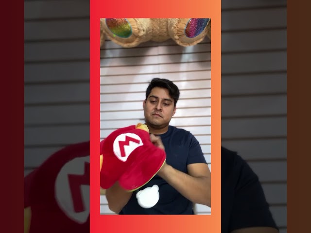 Vídeo relacionado con Meroncourt Gorro Unisex de Nintendo Super Mario Bros. Rojo, Talla única, Rosso, Talla única