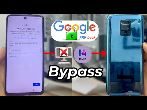 FRP Bypass Redmi Note 9 PRO MIUI 14 || Without Pc