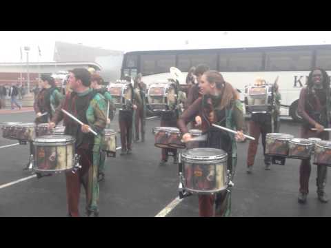Petal Drumline 2014 - WGI Semi-finals warm up