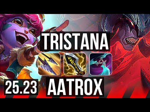 TRISTANA vs AATROX (TOP) | EUW Master | 25.23