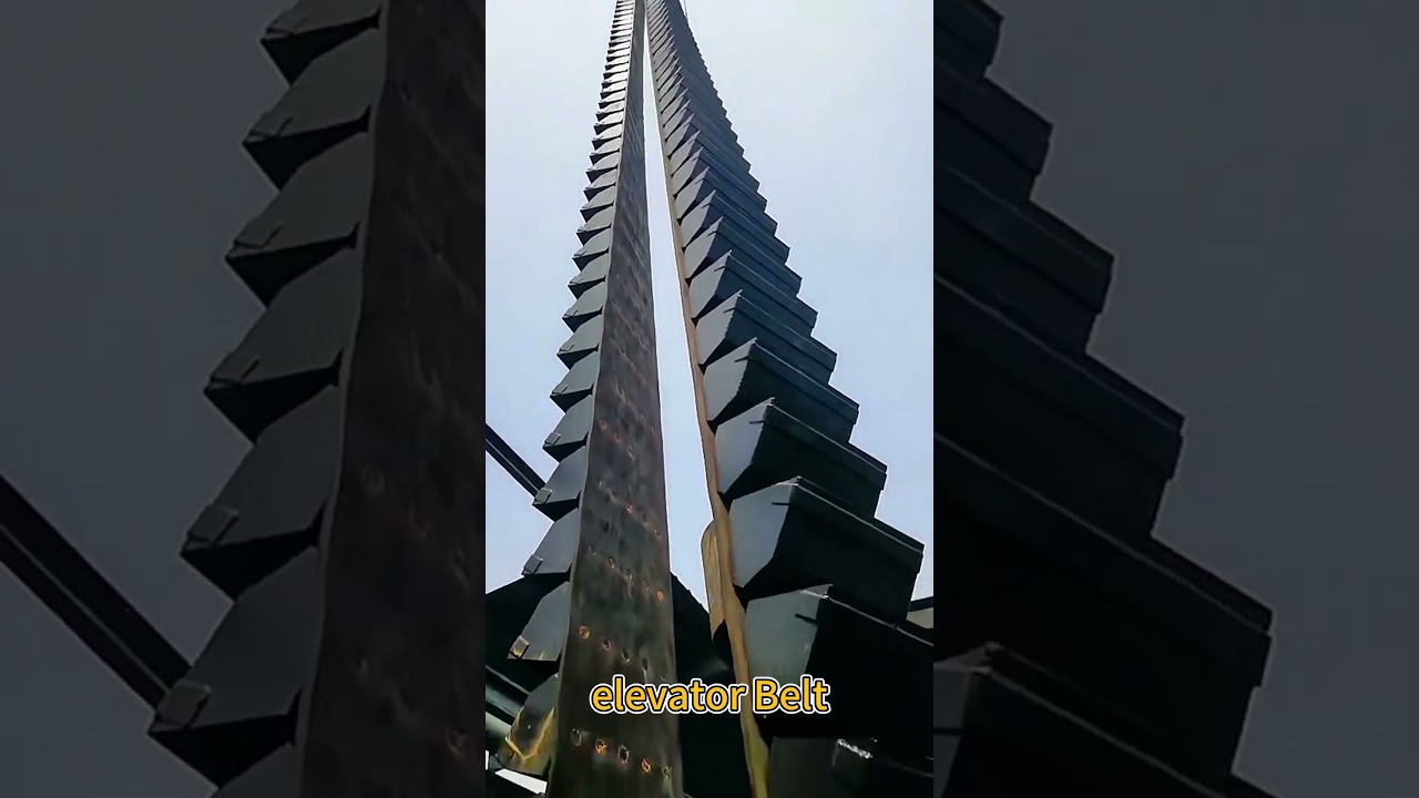 Bucket elevator installing belt #bucketelevator #Belt