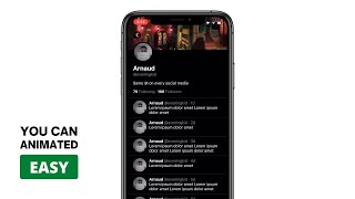 Animated Twitter Profile in React Native