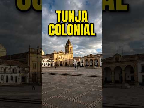 Por las calles de Tunja.