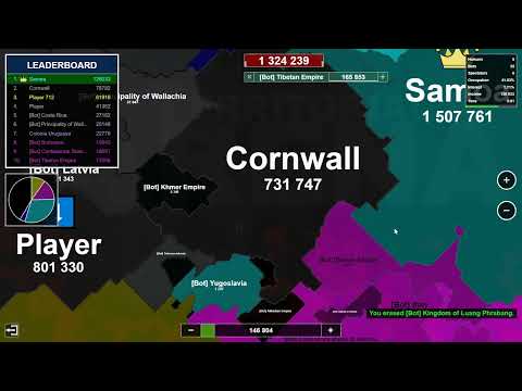 Black & White Arena Map Winning Strategy! Territory Games io - Territorial IO