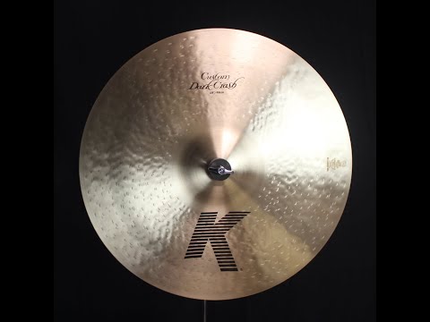 Zildjian 19" K Custom Dark Crash - 1612g (video demo) image 2