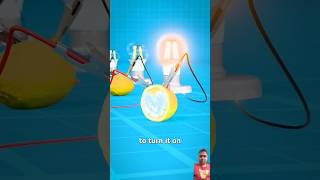 How a Lemon Battery Generates Electricity - Simple Science Experiment