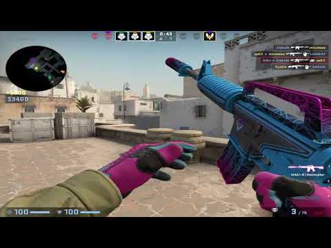 CSGO POV G2 NiKo (20/12) vs Vitality (dust2) @ IEM Dallas 2022