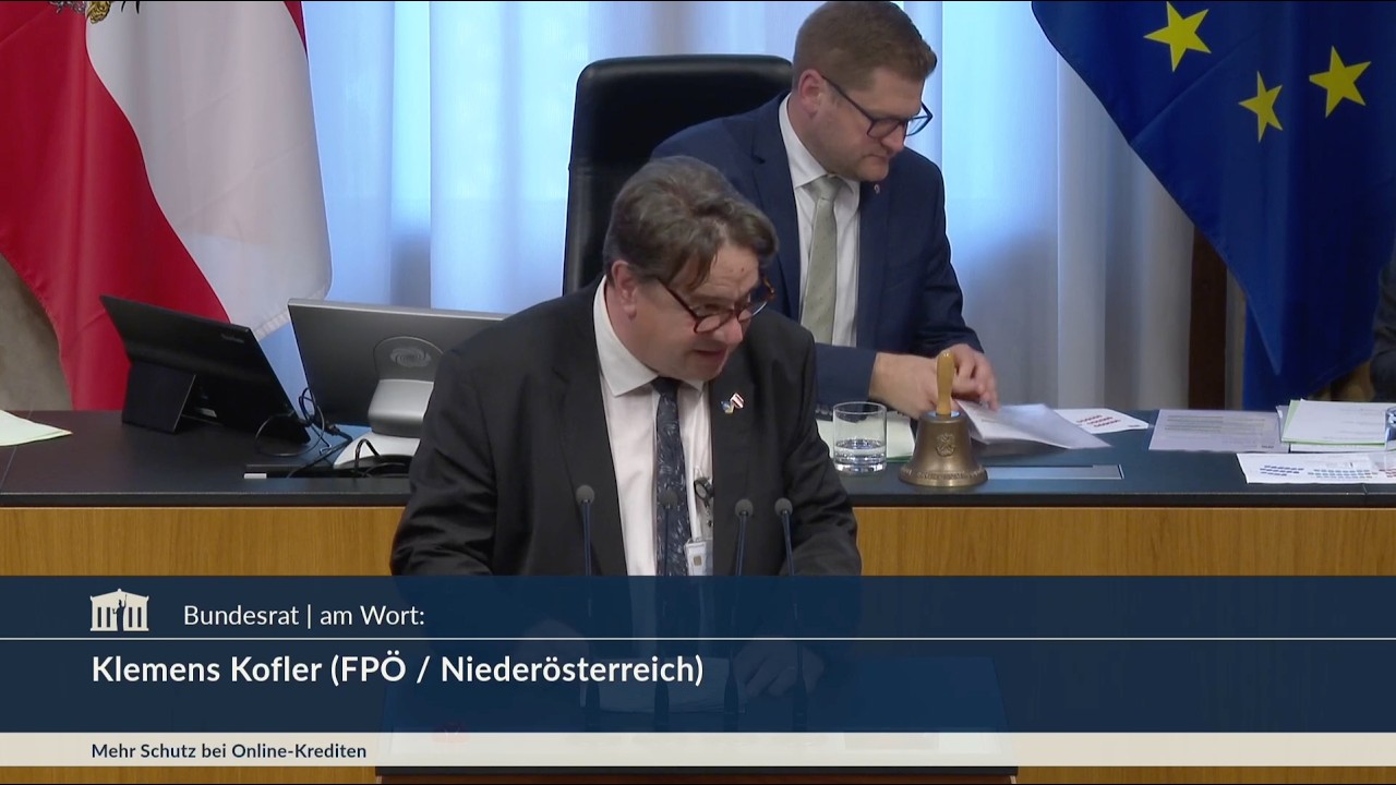 Klemens Kofler - Verbraucherkreditrechts-Änderungsgesetz - 3.6.2026