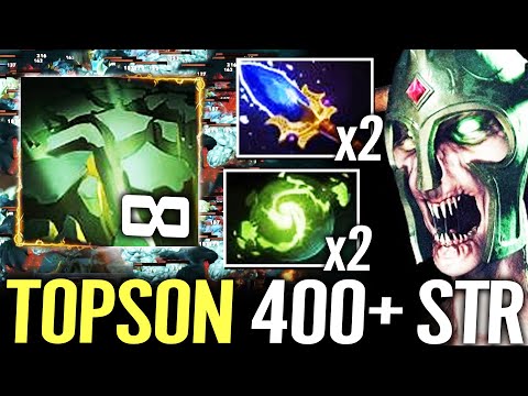 🔥 TOPSON Undying MID 400+ STR Hardest Game — Refresher + Aghanim 2x Flesh Golem Dota 2 Pro