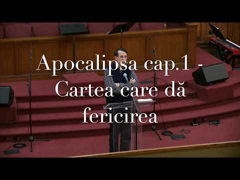 (01A)  Apocalipsa cap. 1   Cartea care dă fericirea