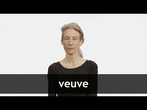 How to pronounce VEUVE in French