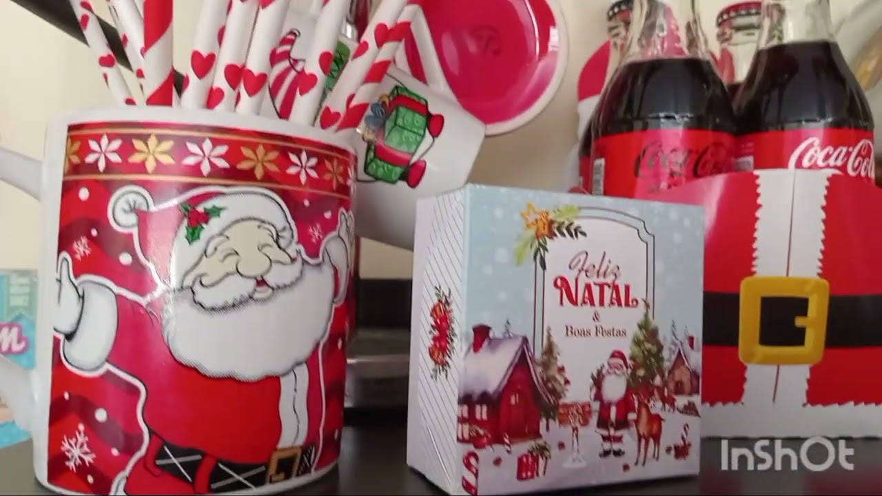 Decoração de Natal da minha cozinha