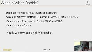 Wei Liu - Timing and Frequency Distribution Over Ethernet Using White 