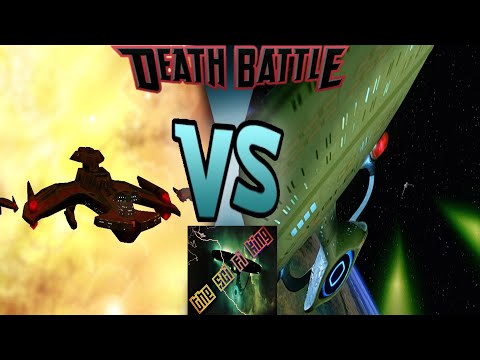 Klingon Super Negh'Var Class VS 1 Retro Badger Galaxy Class Refit | NEW SHIP |