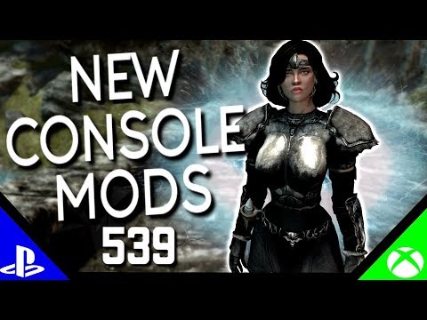 Skyrim Special Edition: ▶️5 BRAND NEW CONSOLE MODS◀️ #539 (PS4/XB1)