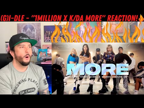 (G)I-DLE - "1MILLION X K/DA MORE" Reaction!