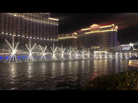 Bellagio Dancing Fountains Las Vegas 2019