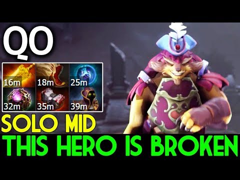 QO Dota 2 [Pangolier] NEW HERO IS BROKEN | SOLO MID BUILD 26 Kills