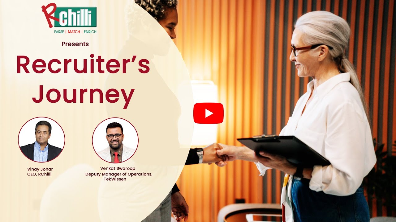 RChilli Presents Recruiter's Journey with Venkat Swaroop