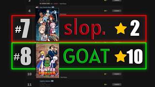 Ranking Every Anime On MAL's Top 50. It Was Painful