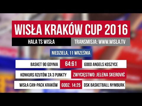 Wisła.TV: Wisła Can-Pack Kraków - DSK Basketball Nymburk 72:55