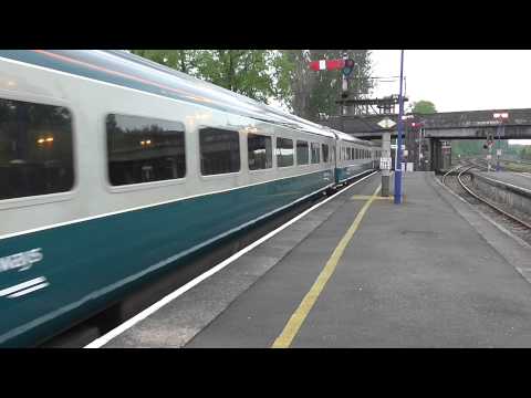 ATW DVT+Intercity Blue Mk3s+67023 arriving @ Banbury