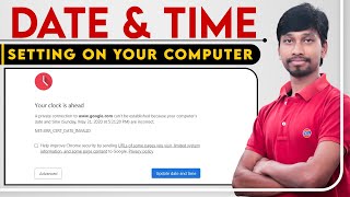 Computer Me Date and Time Kaise Set Kare  | How To Fix Date and Time Error On Computer Permanently