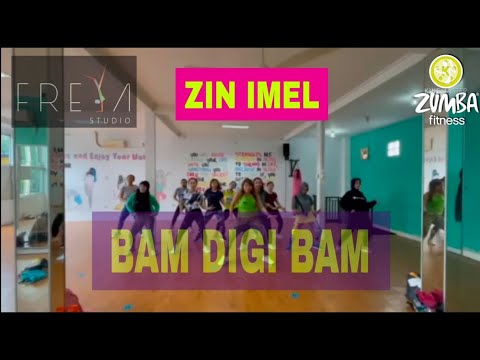 Bam Digi Bam Pt.2 - Karl Wine,Bigg Frankii & Dj Wayn | Zumba | Dance | tiktok viral | Zin Damel Imel