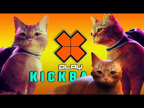 Playing the CAT GAME Stray! | Xplay Kickback