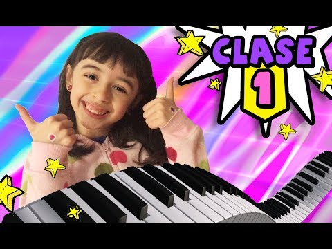 CLASES DE PIANO DE NIÑOS PARA NIÑOS - CLASE 1: Primera escala  | A BIG HAPPY FAMILY